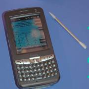 20050315i U4EA BenQ P50 Smartphone. Quadband GSM, Bluetooth, WLAN (802.11), USB, 1.3 Megapixel camera, MPEG-4 player, 240x320 pixel, SD/MMC card.